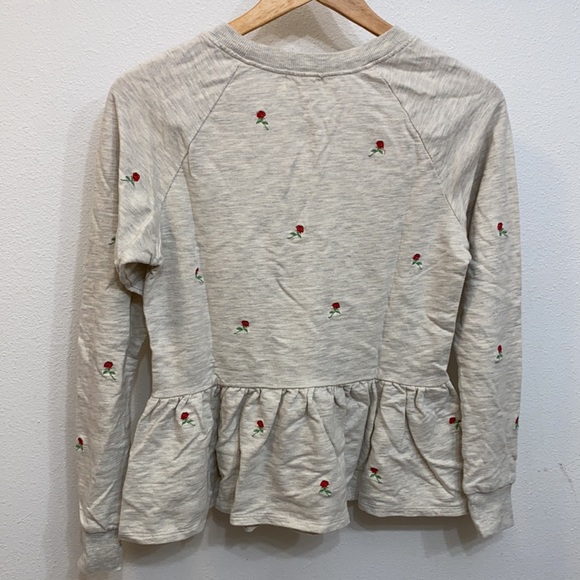 ANTHROPOLOGY rose sweater size small - Picture 2 of 3